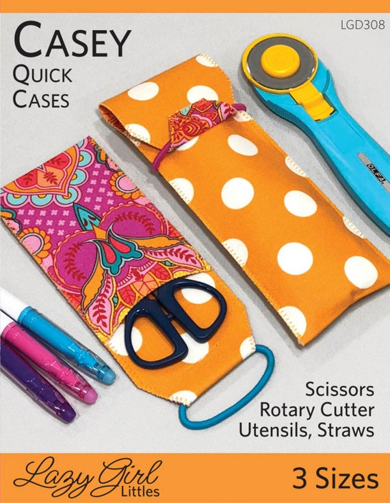 Casey Quick Cases sewing pattern From Lazy Girl Designs LGD 308 Bin MP