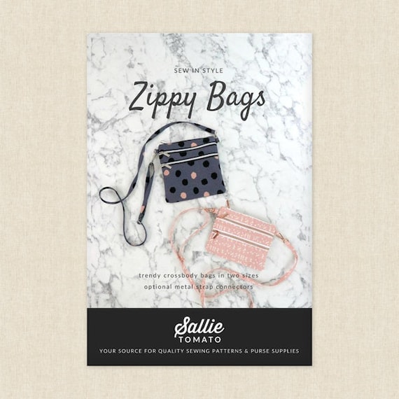 Zippy Bags Pattern by Sallie Tomato in Two Sizes LST106